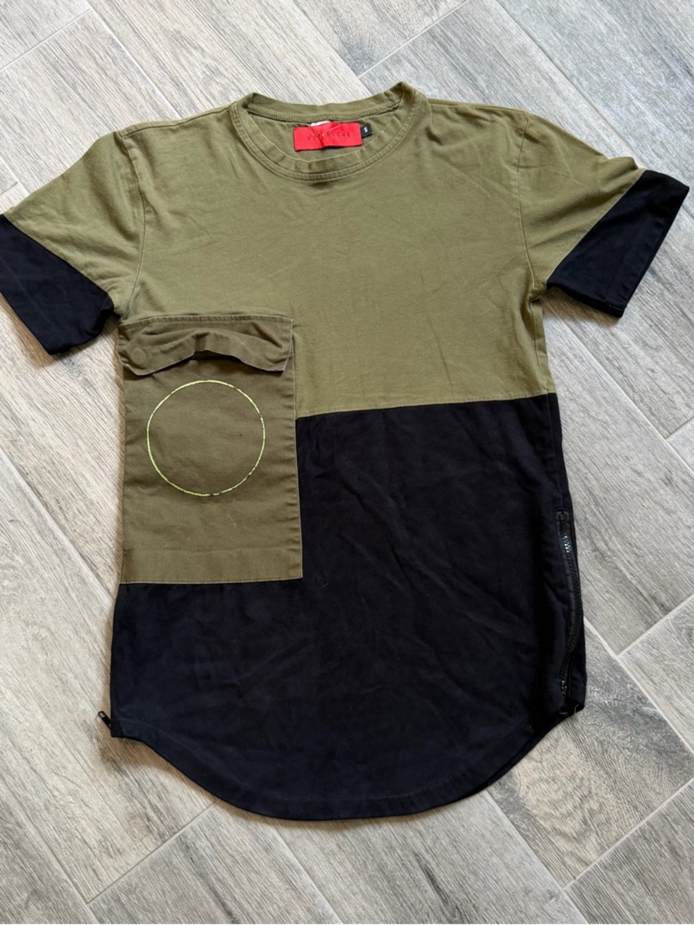 Vie+Riche Paris Tactical Shirt
Designer Green Black Size Small